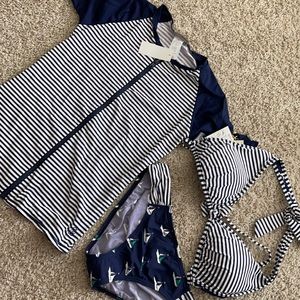 Tommy Bahama bathing suit & cover up set